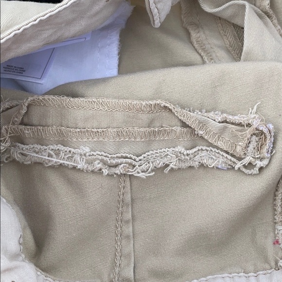 Roxy Tan Khaki Cotton/Spandex Pants Juniors 1 - Picture 13 of 15